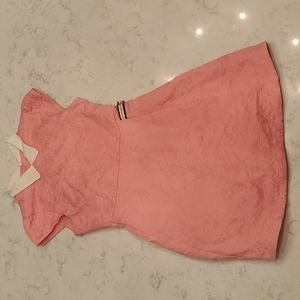 Janie and Jack girls dress size 12 color pink